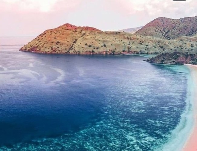 Ilustrasi Pulau Komodo. [Instagram]